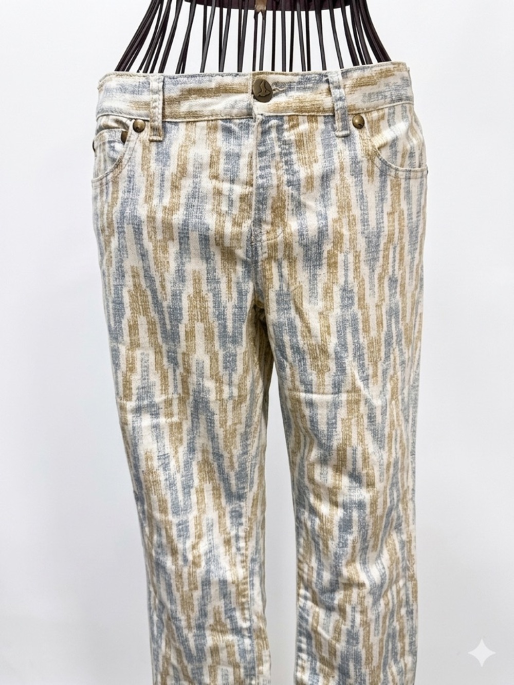 Free People - Womens - Ikat - Cigarette Style - Jeans - Mid Rise - Size 30